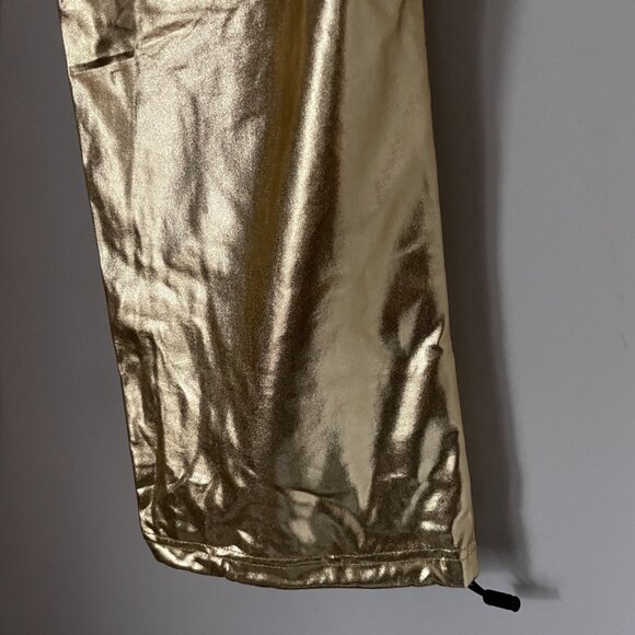 Metallic Gold Pants - Picture 2 of 9